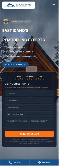 Blue Mountain Construction